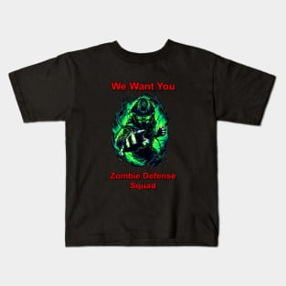Zombie Defense Kids T-Shirt